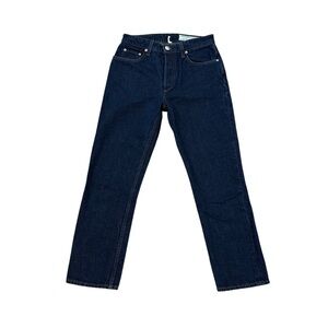 Rag & Bone Ankle Straight Leg Dark Wash Jeans Size 26 Runs Small